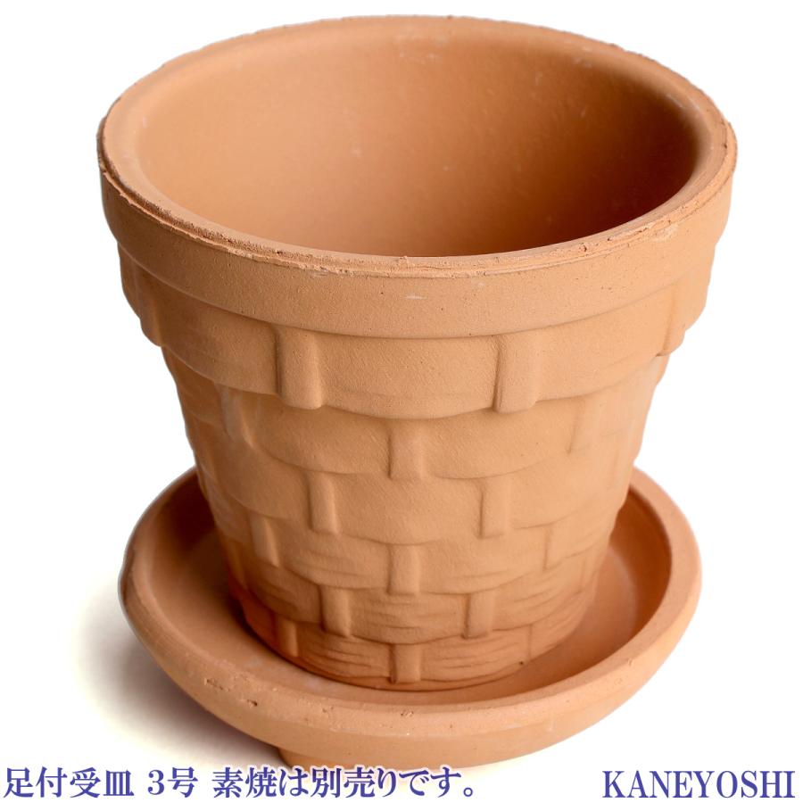 植木鉢 おしゃれ 安い 陶器 サイズ 9.5cm ＢＳＫ 3号 素焼 レンガ色 室内 屋外 テラコッタ 色 国産 日本製 |  | 06