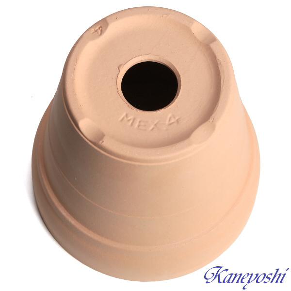 植木鉢 おしゃれ 安い 陶器 サイズ 12.5cm メキシカン 4号 素焼 室内 屋外 レンガ 色 |  | 04