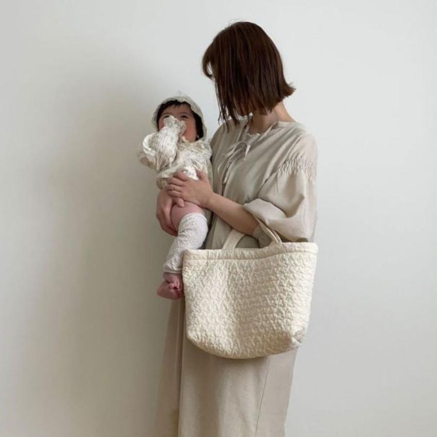 イブルのバッグ クラウド柄 マチ付き 約40×25cm Mサイズ レッスン