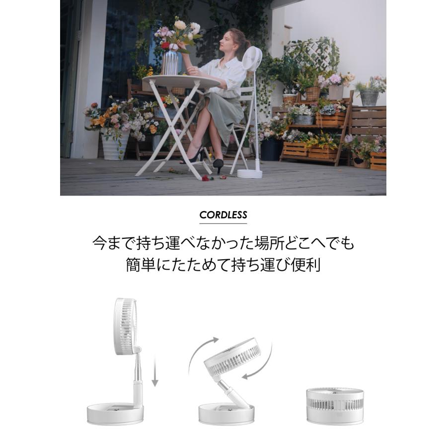 扇風機 コードレス 折りたたみ 首振り リモコン 充電式 アウトドア 折り畳み めざましテレビ紹介】i.Carry 折りたたみ 扇風機 コードレス 首
