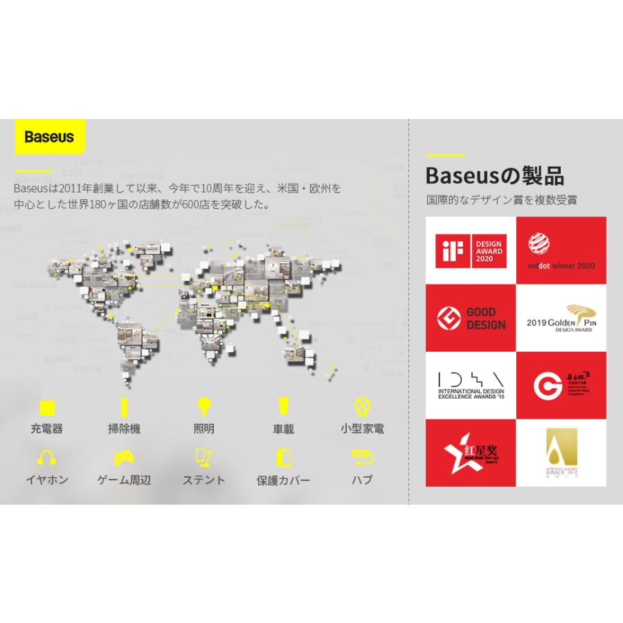 Baseus 5in1 ハブ Type-C PD対応 4K HDMI 対応 USB3.0 高速データ転送 PD充電 5 in 1, 4K HDMI+Type-C PD+USB3.0 x3 送料無料 |  | 08