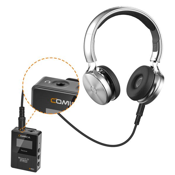 COMICA BoomX-D PRO D1 ワイヤレスマイク ワイヤレスビデオマイク 内部