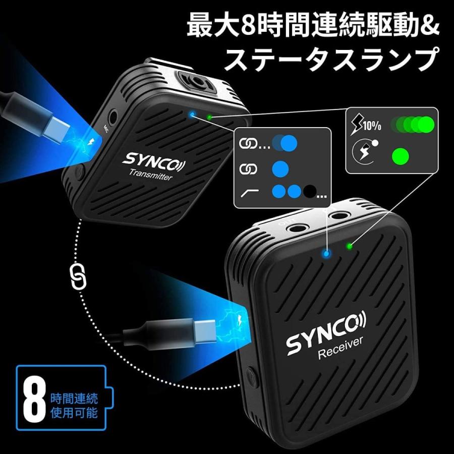 技適マーク認証 SYNCO G1 A1 2.4GHz ワイヤレス マイク 無線 技適マーク認証 SYNCO G1 A1 2.4GHz ワイヤレス マイク 無線