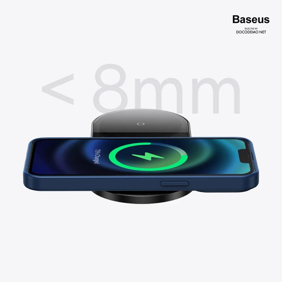 Baseuse iPhone 16 15 ワイヤレス充電器 2台同時充電 最大20W Baseuse iPhone 16 15 ワイヤレス充電器 2台同時充電 最大20W