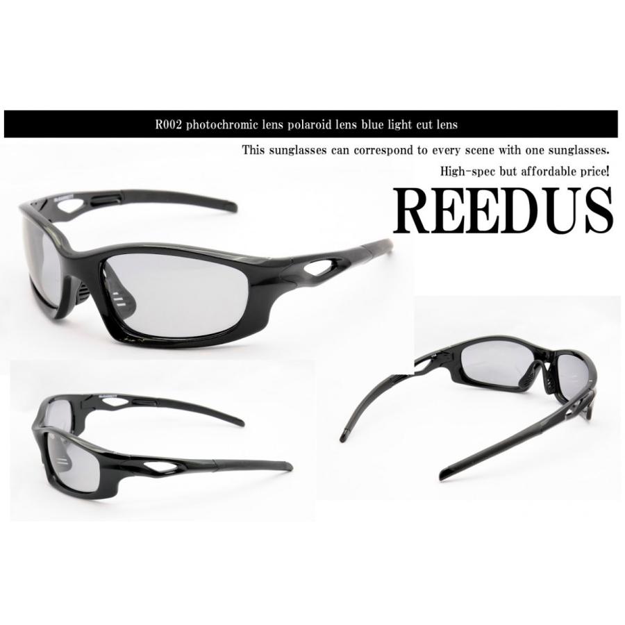 サングラス スポーツサングラス 調光 偏光 R002 バイク ハーレー 野球