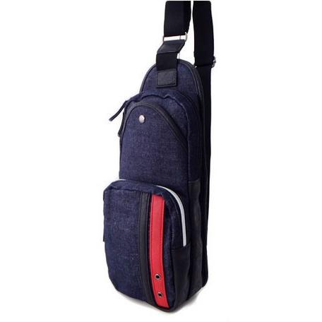 デニム生地ボディバッグ　バイク乗り　通勤通学　安い　プレゼント　バーゲン 自転車　ワンショルダー | 