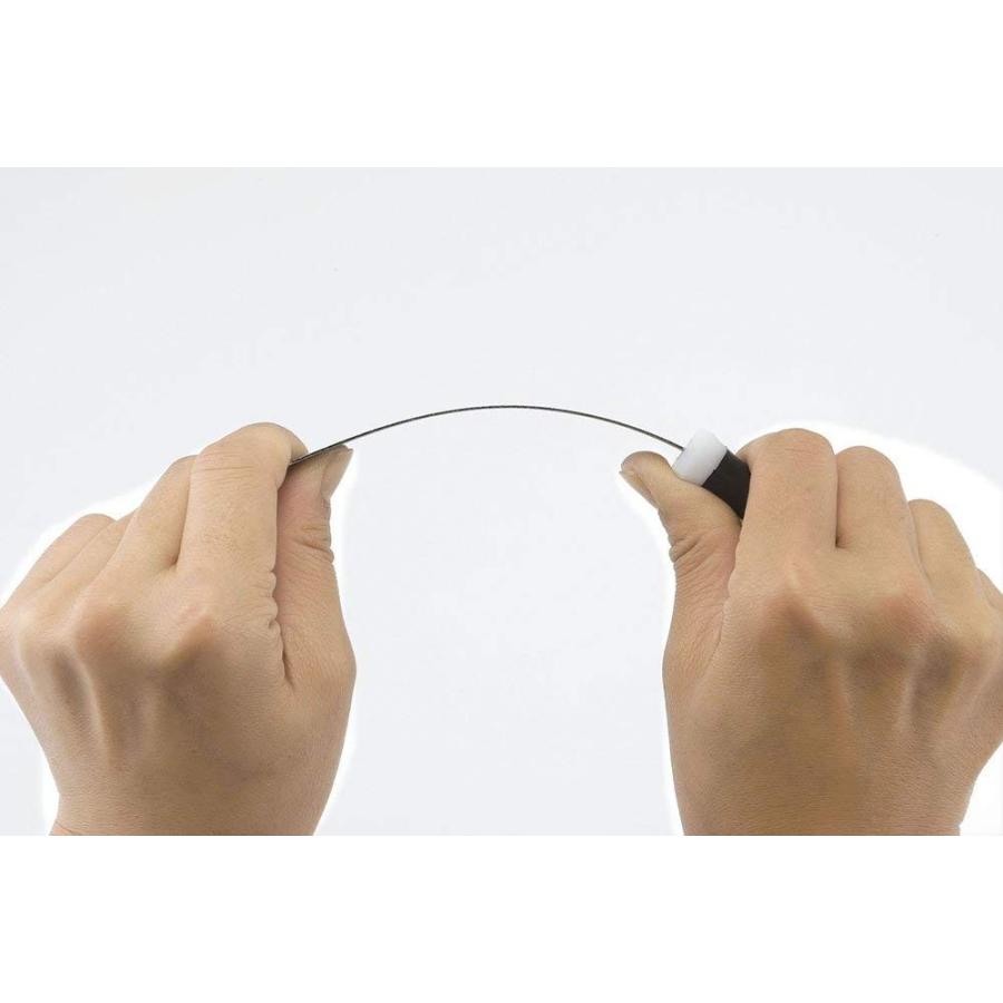 水を使わなくても研げる　やわらかダイヤモンドシャープナー　両面使える　軽くなぞるだけ　包丁研ぎ棒　安い　ナイフ　 | Kakusee | 03