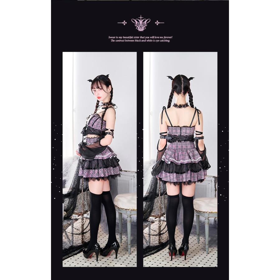 正規品]【あすつく】【中村里砂着用】サキュバス 悪魔 ピンク デビル