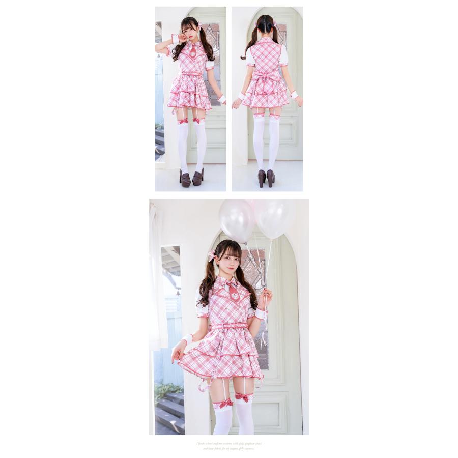 正規品]【あすつく】コスプレ 制服 女子高生 JK チェックスカート
