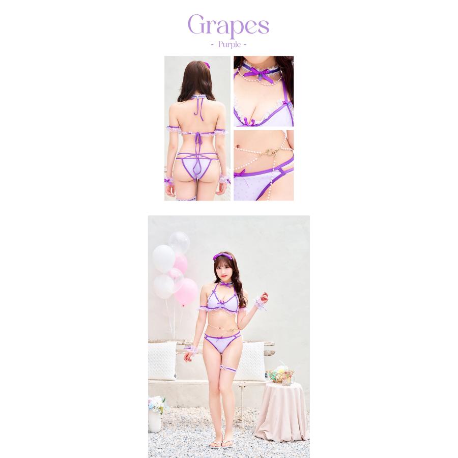 正規品]【あすつく】水着 ビキニ ブルー レッド ピンク オレンジ