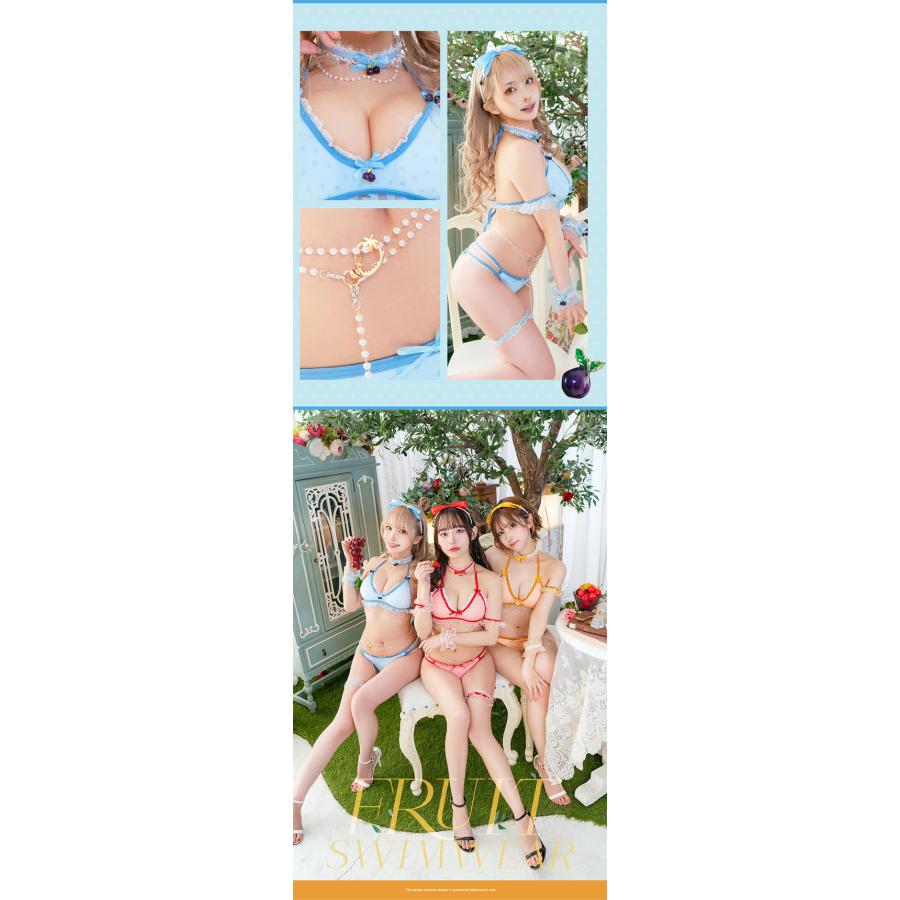 正規品]【あすつく】水着 ビキニ ブルー レッド ピンク オレンジ