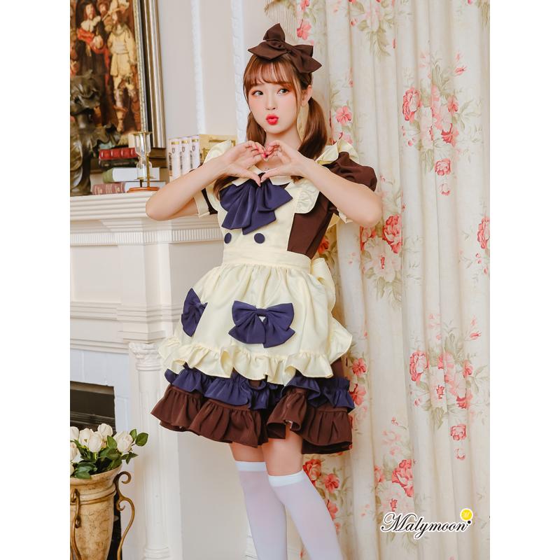 マリームーン コスプレ メイド服 オーダーメイド 高級メイド 可愛い 衣装 コスチューム【8112】_3