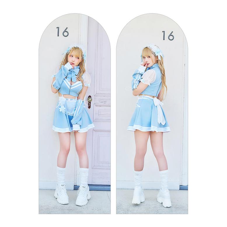 正規品]【あすつく】コスプレ メイド ウエイトレス シスル ピンク