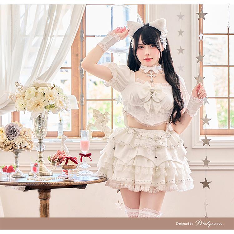 正規品]【あすつく】コスプレ アニマル 動物 キャット ねこ 白 黒