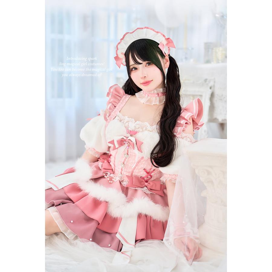 正規品]【ブルーは予約】コスプレ 魔法少女 マジカル ピンク ブルー