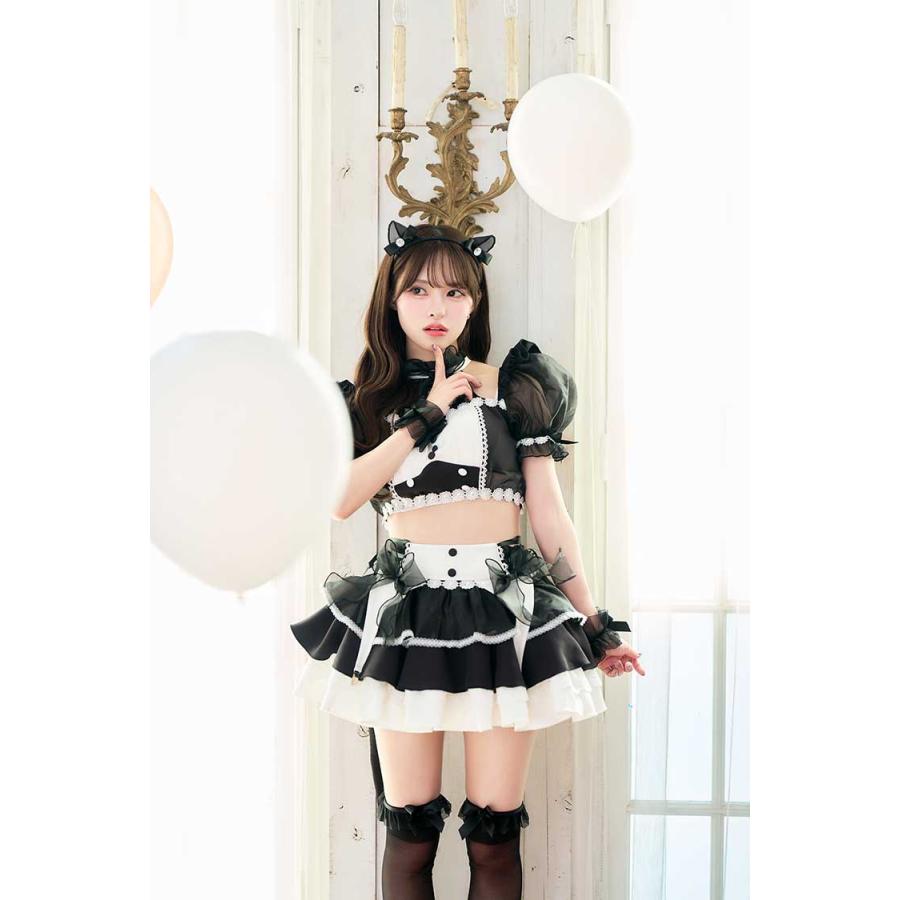 正規品]【あすつく】【藤咲凪着用】コスプレ メイド ウエイトレス