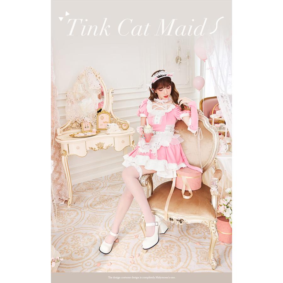 藤咲凪着用完売品コスプレ 花嫁 ねこ マリームーン 11点セットMalymoon 正規品]【あすつく】【藤咲凪着用】コスプレ メイド ウエイトレス