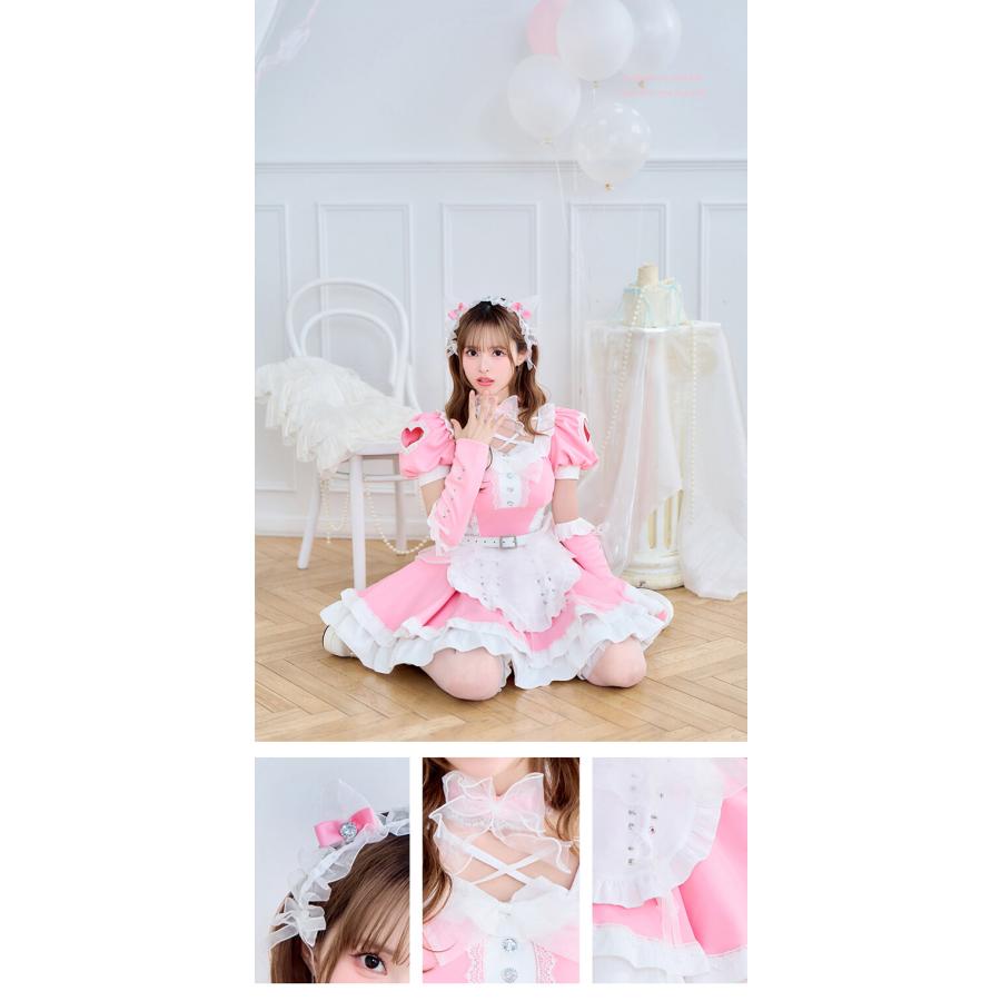 正規品]【ブラックSMは予約】【藤咲凪着用】コスプレ メイド