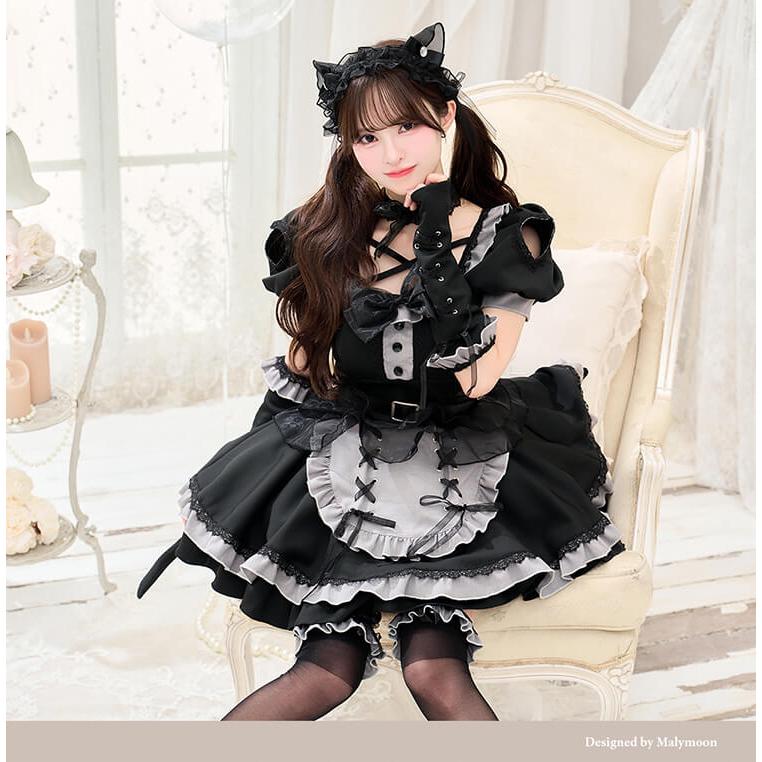 正規品]【ブラックSMは予約】【藤咲凪着用】コスプレ メイド