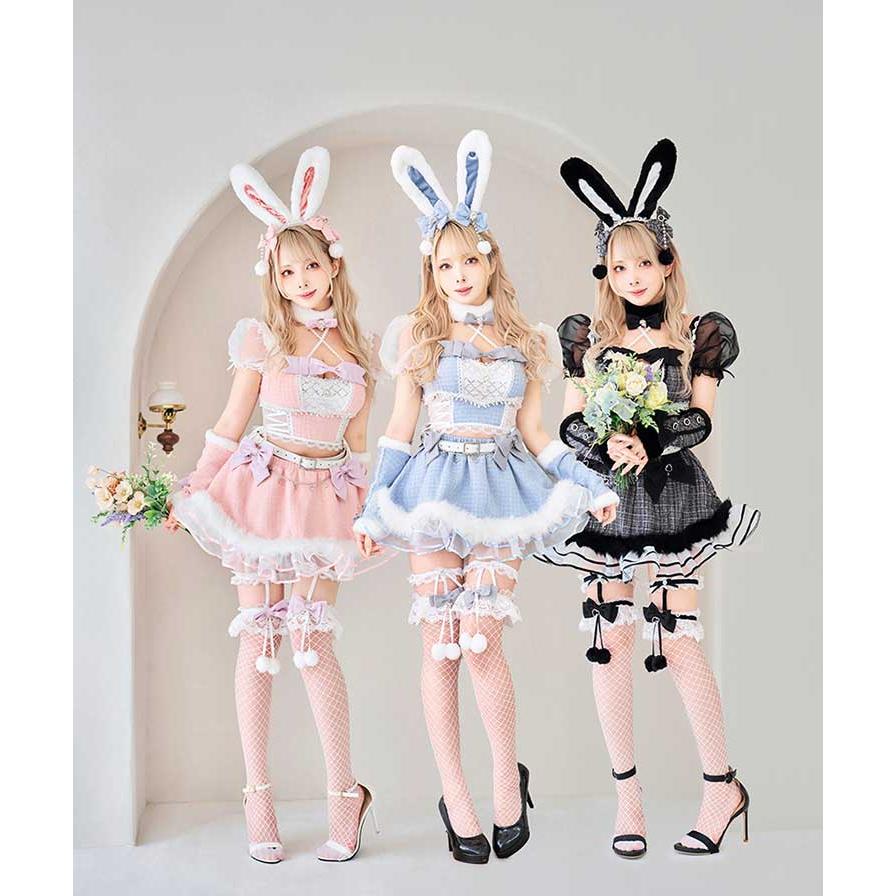 正規品]【ブラック/ライトブルーは予約】コスプレ バニーガール