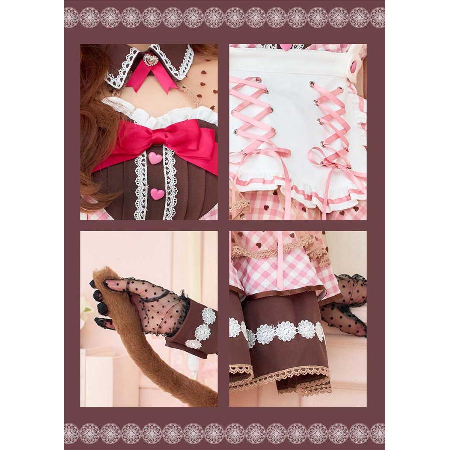 正規品]【SMサイズは予約】コスプレ バレンタイン メイド ウエイトレス