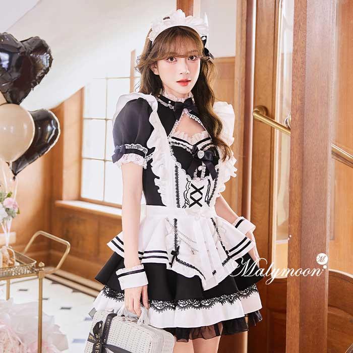 正規品]【予約-8月下旬頃より順次発送予定】上品 メイド メイド服