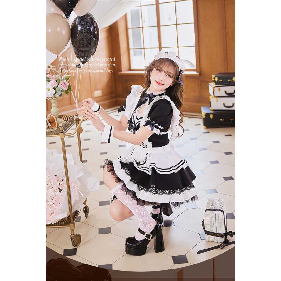 正規品]【予約-8月上旬頃より順次発送予定】上品 メイド メイド服