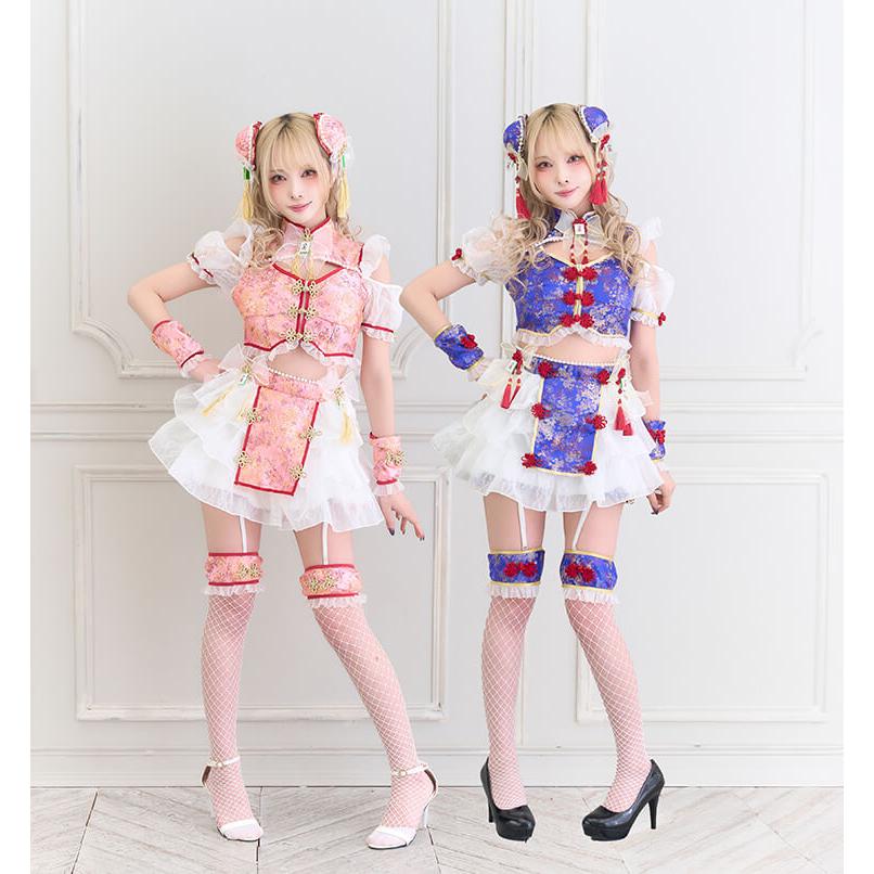 正規品]【あすつく】ハロウィン コスプレ チャイナ シフォン シスル