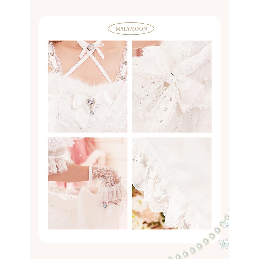 正規品]【あすつく】コスプレ プリンセス 姫 ピンク ホワイト