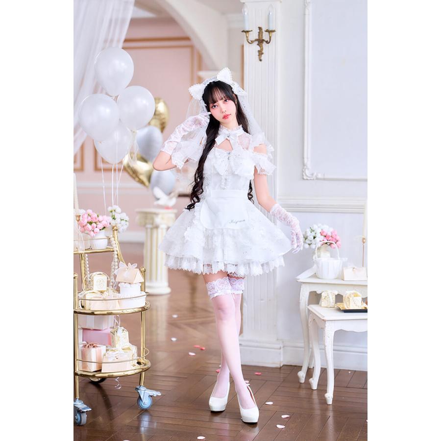 正規品]【予約】コスプレ ブライダル アニマル キャット 白 malymoon
