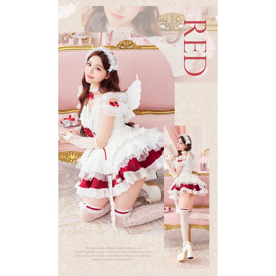 正規品]【予約-7月下旬頃より順次発送予定】コスプレ 天使 悪魔 白 黒