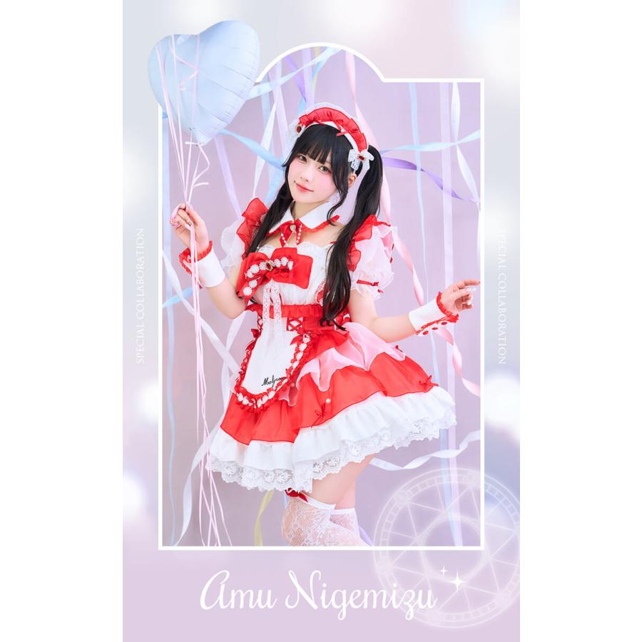 正規品]【MLサイズは予約】きゅるりんってしてみて 魔法少女 パープル