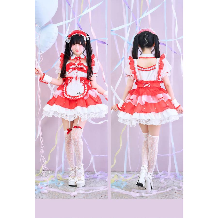 正規品]【MLサイズは予約】きゅるりんってしてみて 魔法少女 パープル