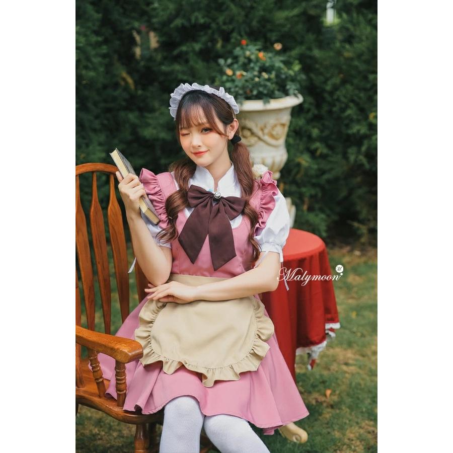 マリームーン ロリータコスチューム メイド服 マリームーン コスプレ メイド服 オーダーメイド 高級メイド