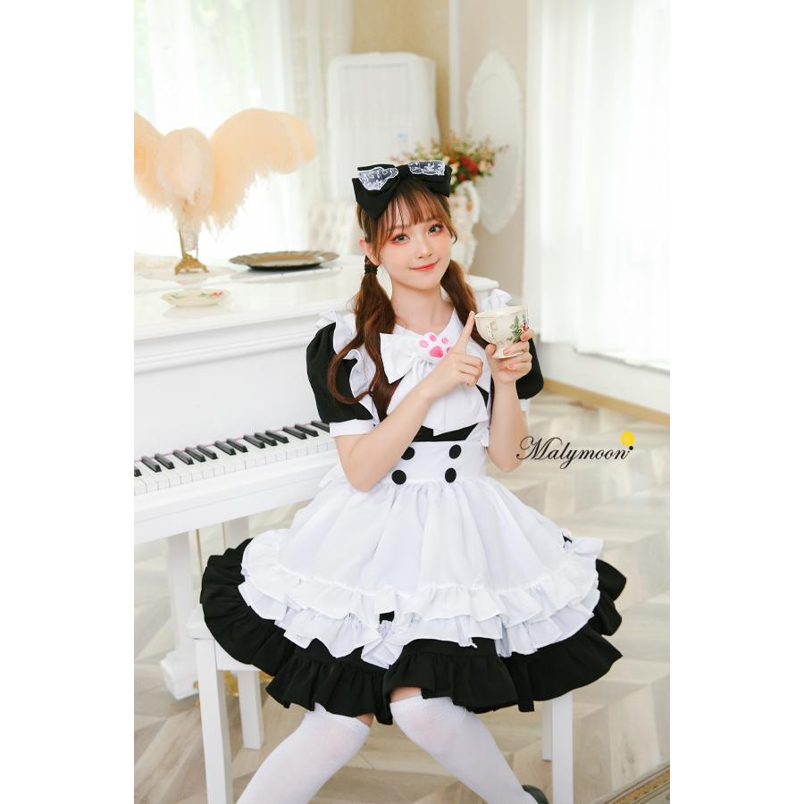 マリームーン コスプレ メイド服 オーダーメイド 高級メイド 可愛い 衣装 コスチューム【m8158】_2