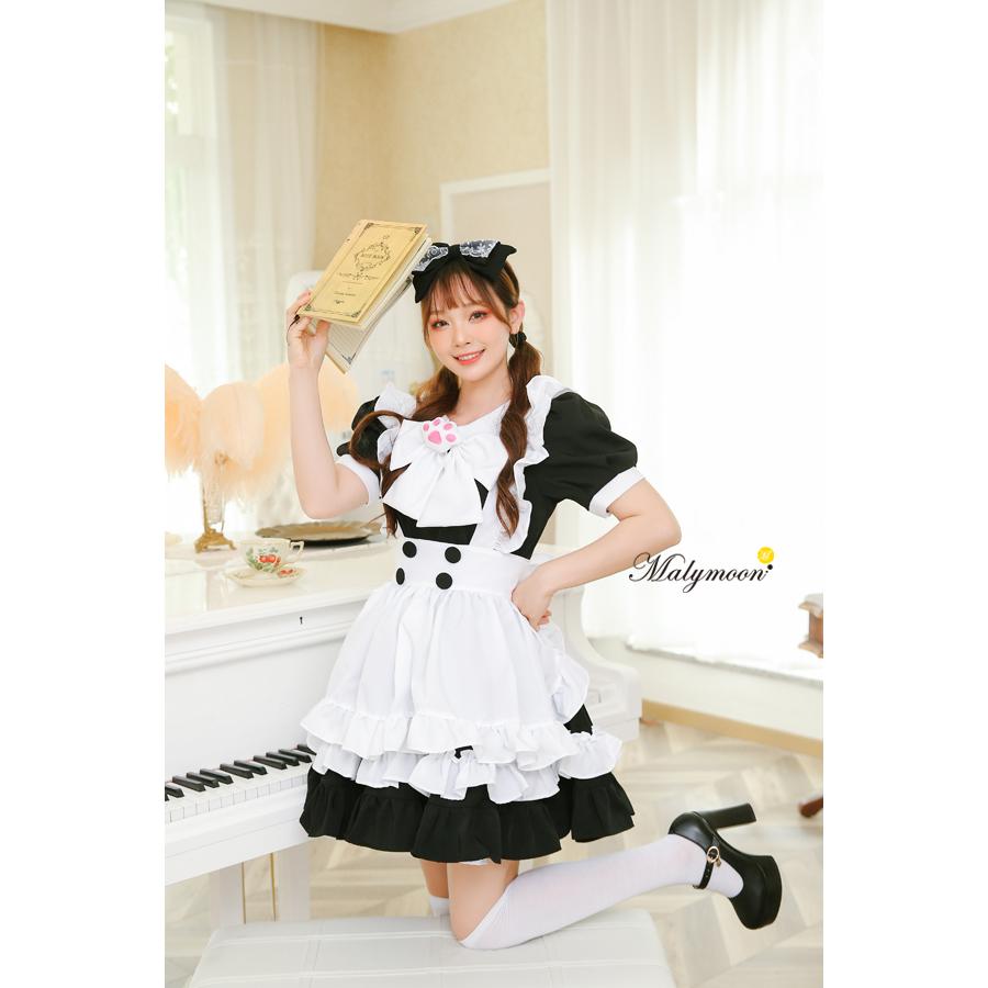 マリームーン コスプレ メイド服 オーダーメイド 高級メイド 可愛い 衣装 コスチューム【m8158】_3