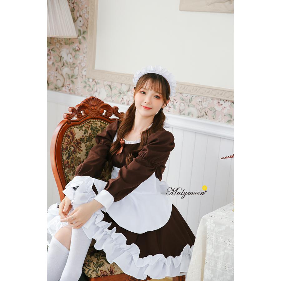 マリームーン コスプレ メイド服 オーダーメイド 高級メイド 可愛い 衣装 コスチューム【m8163】_4