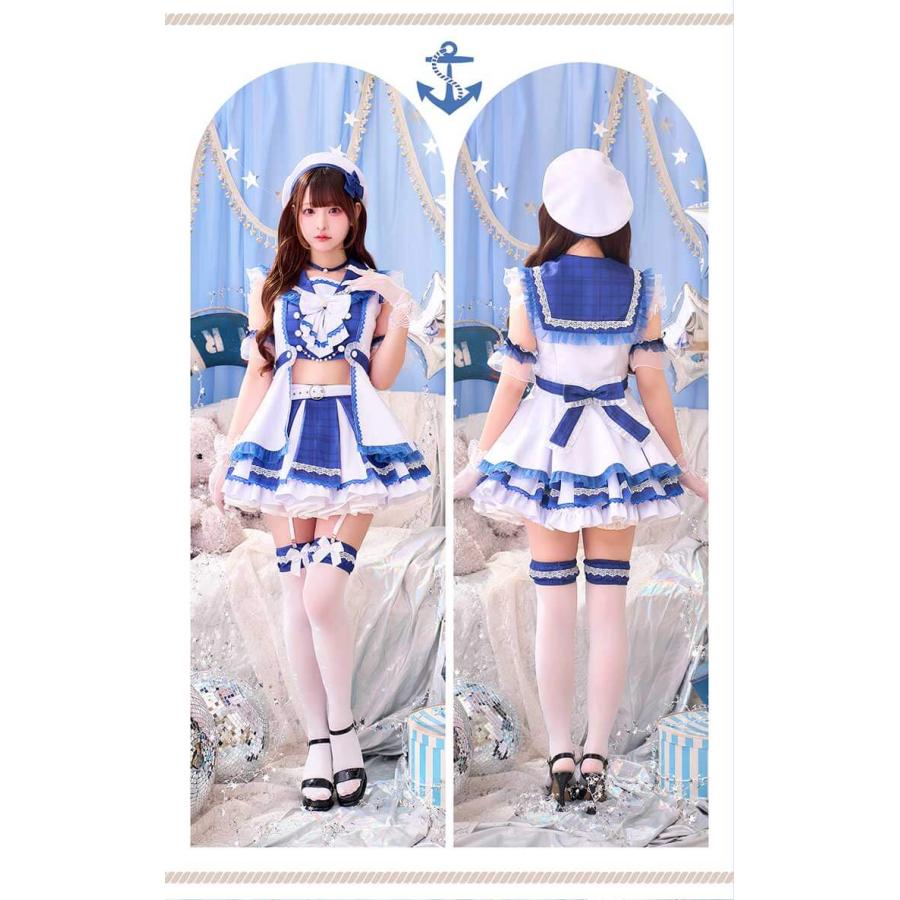正規品]【予約】【きゅるりんってしてみて着用】マリン 水兵 アイドル