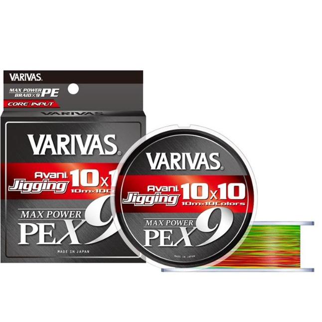 ルアー釣り用PEライン バリバス アバニ ジギング10×10 マックスパワー