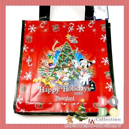 クリスマス ハッピーホリデー 15 ショッピングバッグ アメリカディズニーパーク 限定 グッズ お土産 Dlr Ab1102 ドドコレクション 通販 Yahoo ショッピング