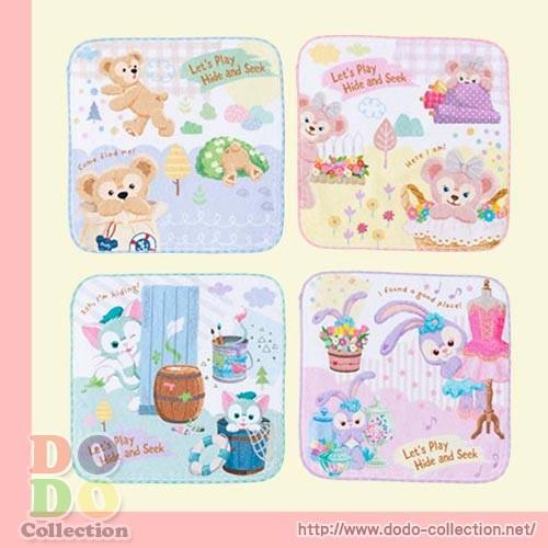 ミニタオル ダッフィー フレンズ かくれんぼ 19年 春 東京ディズニーシー限定 Tdr Ab ドドコレクション 通販 Yahoo ショッピング