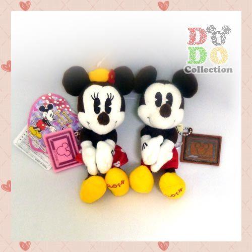 Disney（ディズニー） ミッキー＆ミニー ぬいぐるみバッジ ディズニー