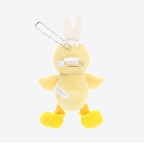 うさピヨ ぬいぐるみバッジ イースターエッグ うさピヨハッピー 