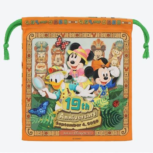 東京ディズニーシー19周年 きんちゃく ロストリバーデルタ アニバーサリー 限定 Tdr Ab ドドコレクション 通販 Yahoo ショッピング