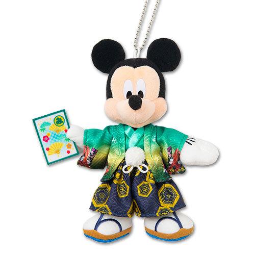 ミッキー　ぬいぐるみバッジ　2021年お正月　東京ディズニーリゾート限定｜dodo-collection