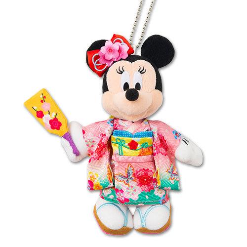 ミニー ぬいぐるみバッジ 2021年お正月 東京ディズニーリゾート限定 