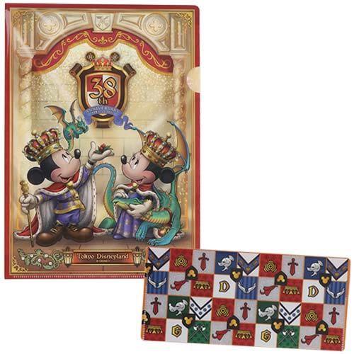 クリアホルダー チケットケース セット 優雅な王国風 東京ディズニーランド 38周年記念限定 Tdr Ab ドドコレクション 通販 Yahoo ショッピング