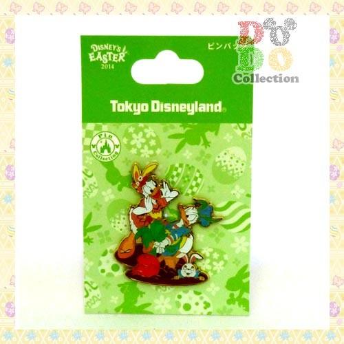 Disney（ディズニー） ドナルド＆デイジー ピンバッジ イースター 2014