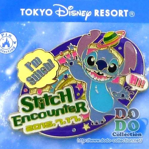 スティッチ エンカウンター オープン記念 ピンバッジ 東京 