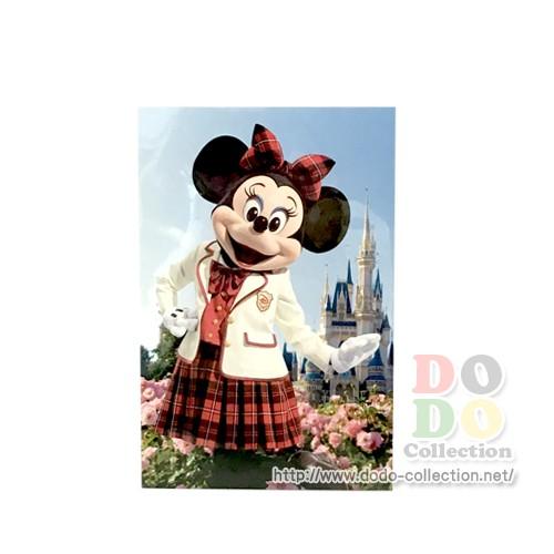 ミニー 制服 ポストカード ディズニーランド シンデレラ城 東京 